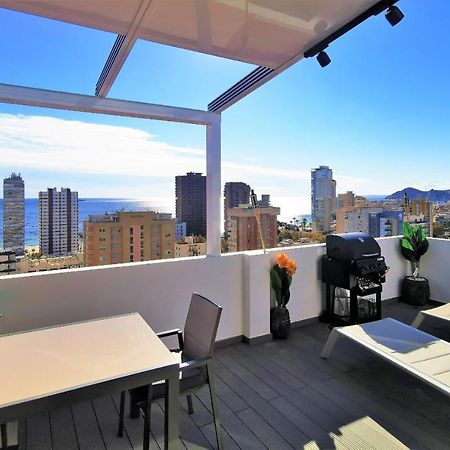 Penthouse Cervantes Sea View Μπένιντορμ Εξωτερικό φωτογραφία