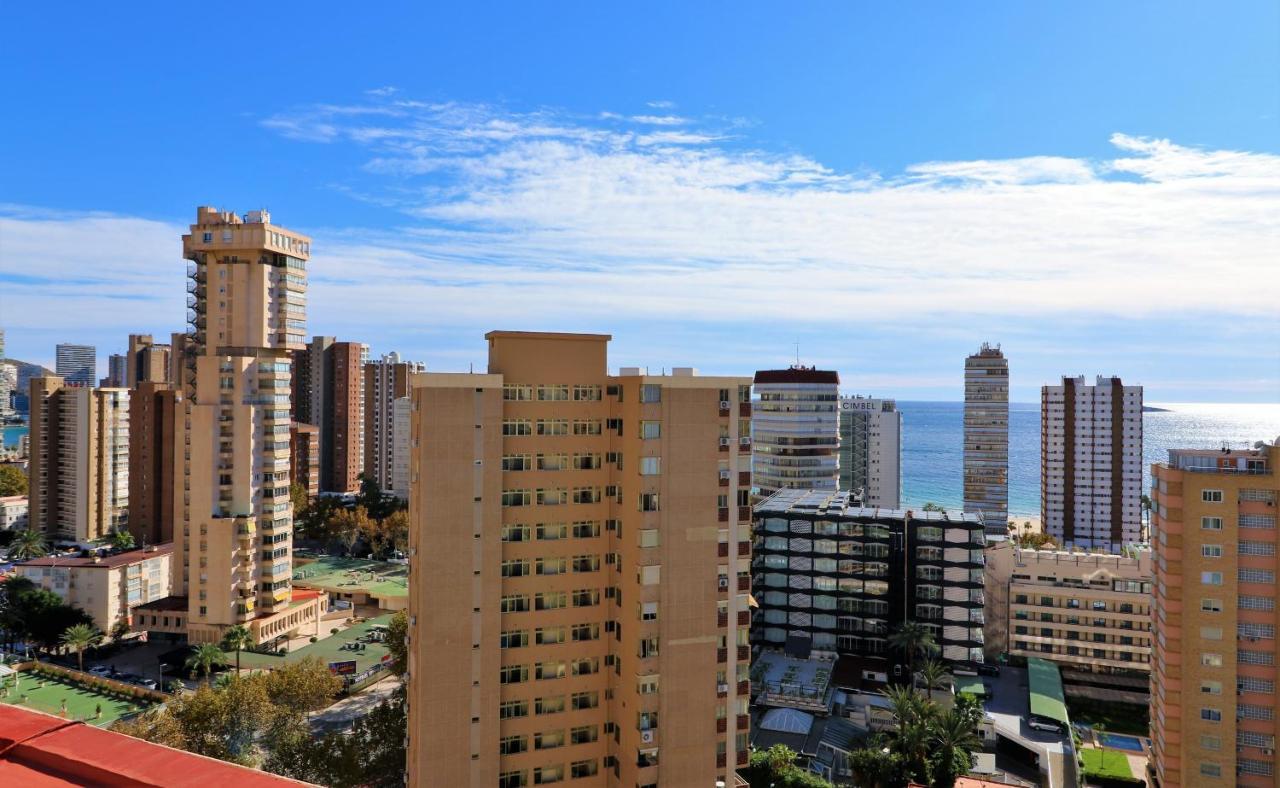 Penthouse Cervantes Sea View Μπένιντορμ Εξωτερικό φωτογραφία