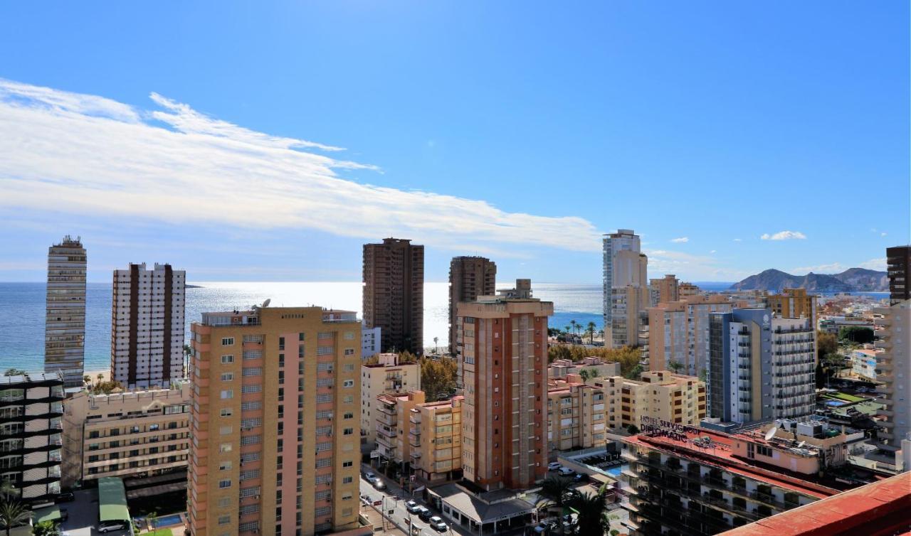 Penthouse Cervantes Sea View Μπένιντορμ Εξωτερικό φωτογραφία