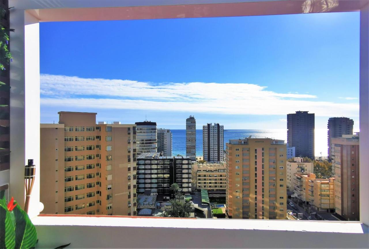 Penthouse Cervantes Sea View Μπένιντορμ Εξωτερικό φωτογραφία